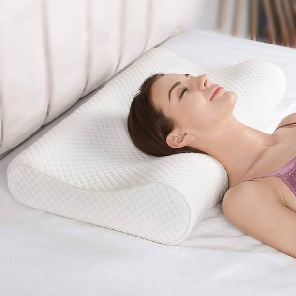 Turnwell Memory Foam Geometric Orthopaedic Pillow Pack of 1