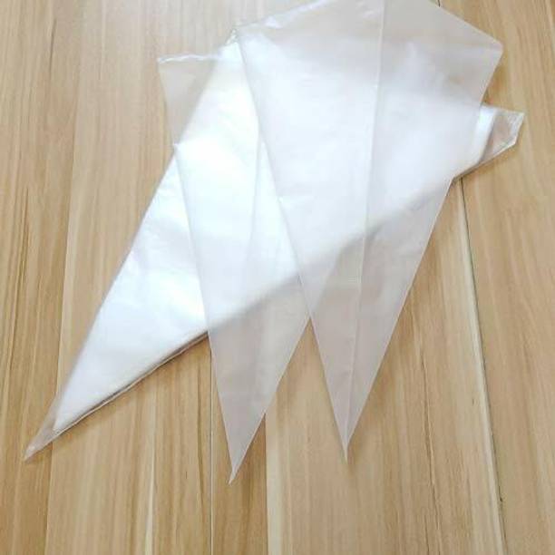 KUNYA Transparent Disposable Icing/Piping Bags for Cake/Pastry/Cupcake Decorating Disposable Piping Bag