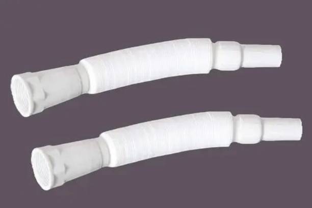 AONE POINT White Hose Waste Pipe for Bathroom Wash Basin Kitchen 25 mm Plumbing Pipe