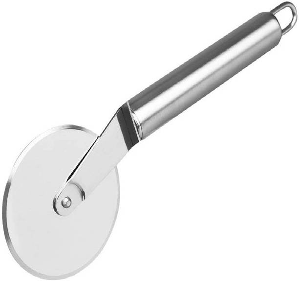 BLLUEX Wheel Pizza Cutter Stainless Steel Pack Of 1 Wheel Pizza Cutter