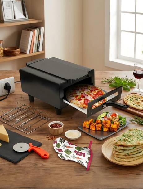 Chefman Premium Home Chef 14-Inch Oven for Naan, Pizza, and Healthy Meals Electric Tandoor