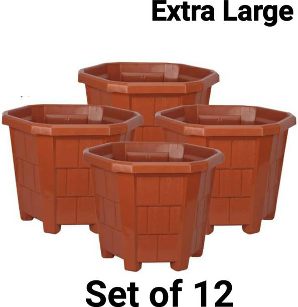 GreenLove New Gardening Plant Containers Gamla Flower Pot for indoor and outdoor Plant Container Set