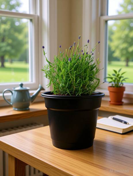 RSAL 6 Inch Nursery Seedlings Pot Plant Container Seed Starting Pots,Garden Pots