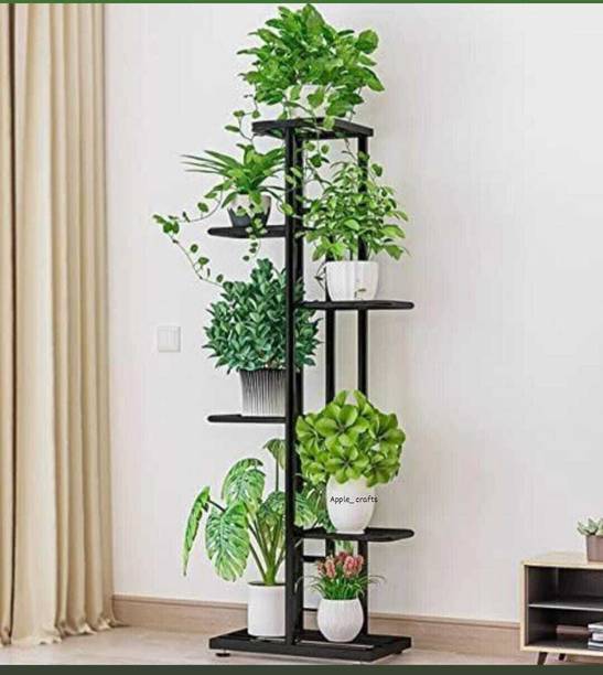 WOZTI Flower Stand,Flower Pot Shelf Rack Display Rack Plant Container Set (Metal Plant Container Set