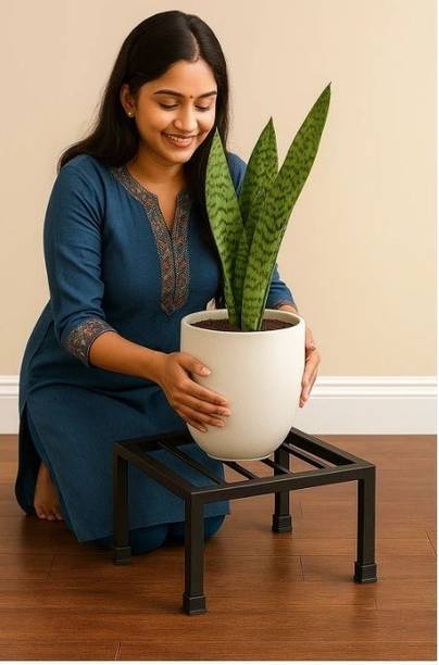 LivHomes Premium Strong Flower Pot / Gamla Square Stand For indoor and Outdoor Plants Plant Container Set