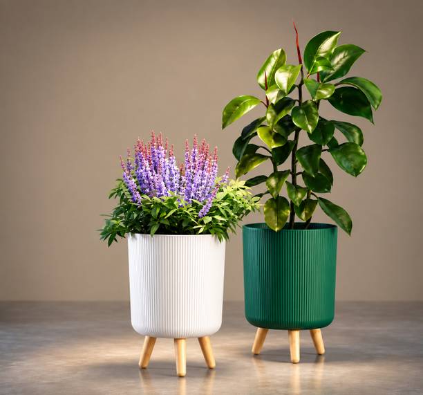 TREVENZA GARDEN POT BIG-2PCS-NEW Plant Container Set