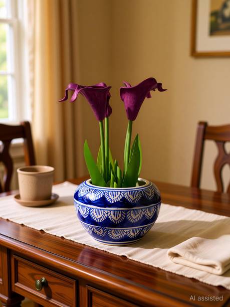 Saras Aajeevika Plant Container Ceramic Plant Container Set