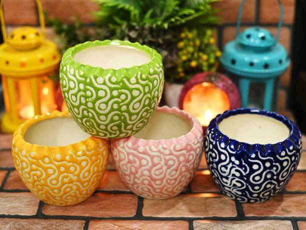 hc the crafts ceramic plant pot Plant Container Set