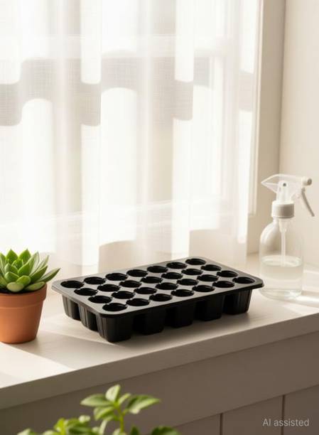 HBC Tray Seedling Starter Tray Seed Germination Plant Flower Pots Sprouter Plate