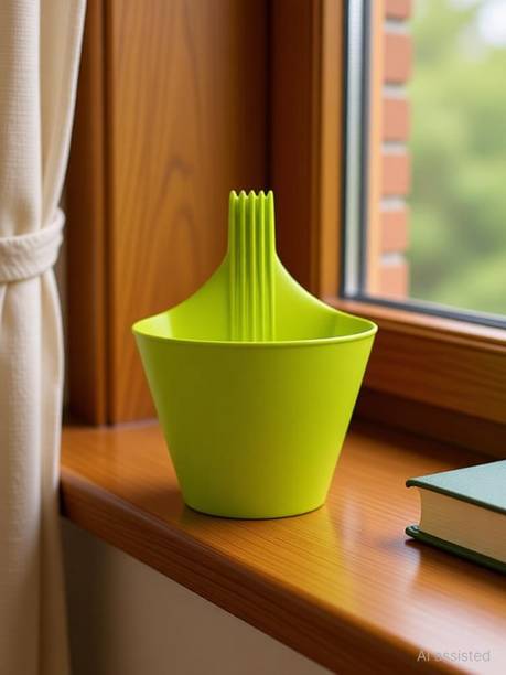 Gardeningwala Hanging/Railing Pots for Flower Ideal for balcony pots Plant Container Set