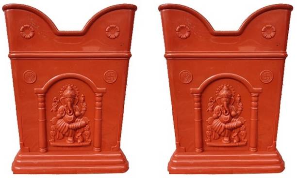 mastBus 10' inch Tulsi Pots with Tray For Home, Balcony, Garden Plant Container Set