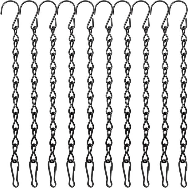 Gamlakart Gamlakart Metal Premium 16" Single Loop Hanging Chains for Garden Planters | Plant Container Set