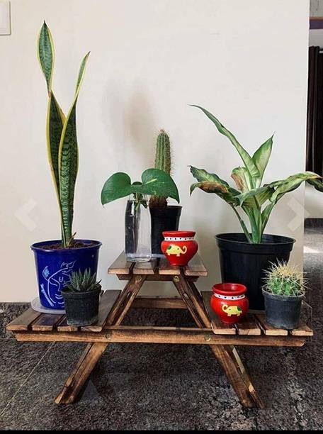 Artival Crafts Premium Metal Plant Stand – Multi-Tier Flower Pot Holder Stool