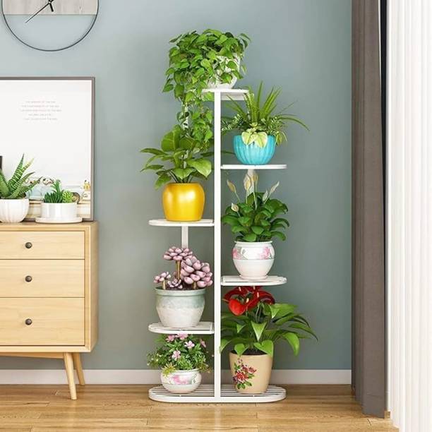 Artsfacts Iron Plant Stand | Plant Holder | Plant Rack | Flower Pots Display Stand | Plant Container Set