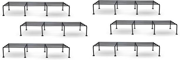 creativecraft Metal Plant Stand With Anti rust for Balcony, Indoor & Outdoor Plant Container Set