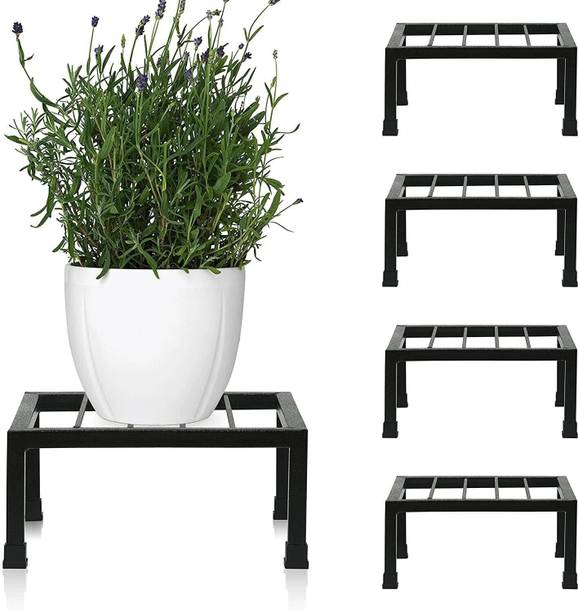 IndiaCraftHouse Exclusive Plant Pot Stand For Balcony Home Office Hotel,Flower Pot Plant Stand Plant Container Set
