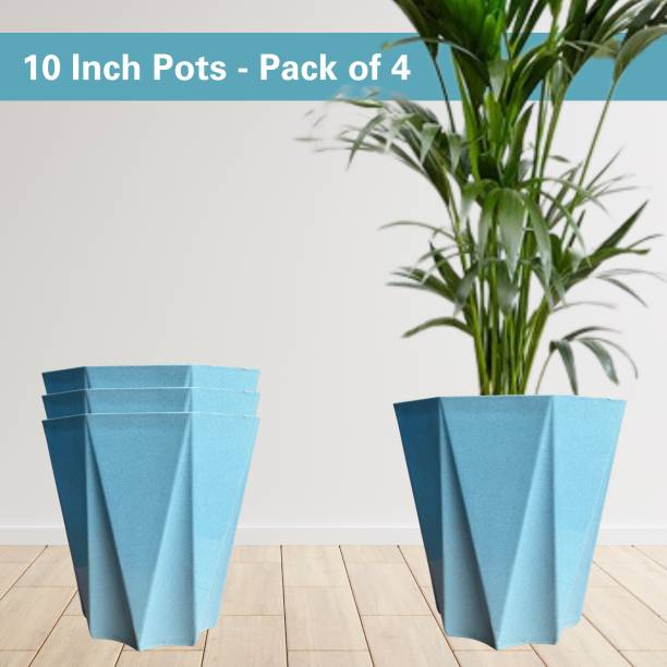 AverVera Big Size, Heavy-Duty Plastic Plant Pots for Indoor & Outdoor Gardening, Plant Container Set