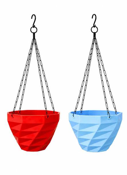 TONESHVAR HANGING FLOWER POT , 3DEE HANGING FLOWER POT Plant Container Set