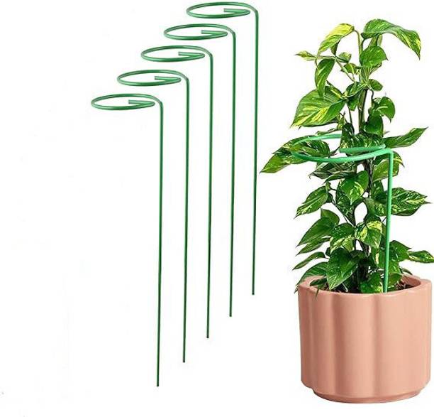 VINAMRA28 16 inches Super Long and Strong Plant Support, Green [18 X 2 Inches] Plant Container Set