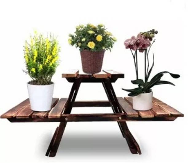 EazyShopX Wooden Wall Shelf