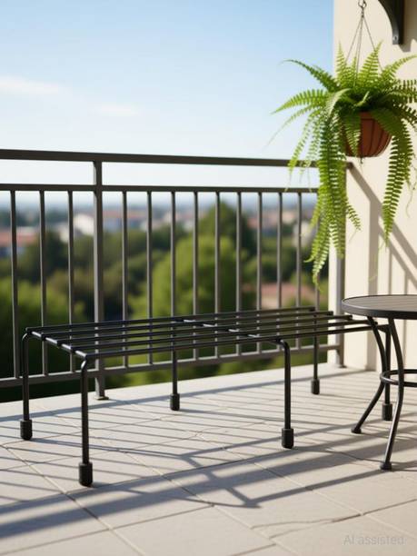 METALVERSE PREMIUM QUALITY Anti Rust Flower Pot Stand for Indoor & Outdoor, Gamla Stand Plant Container Set