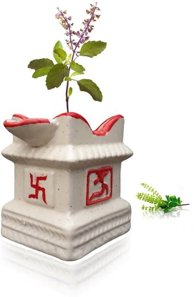 SAJAAO Ceramic Gamla Plant Container Set