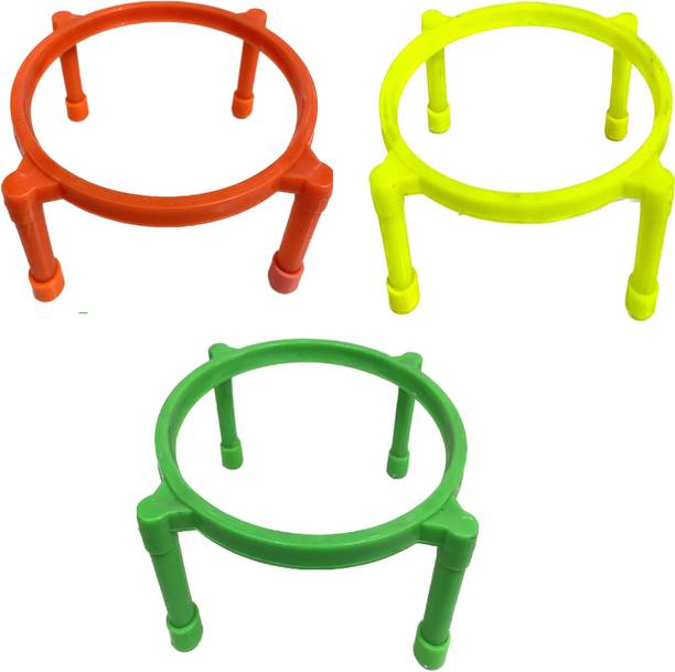 Mohit Plastic Plastic Pot stand versatile Plastic Container stand Plant Container Set