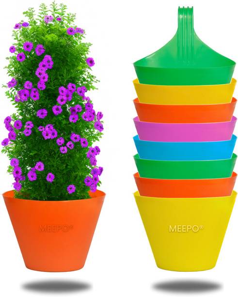 Meepo Hanging Hook Planter Plant Container Set