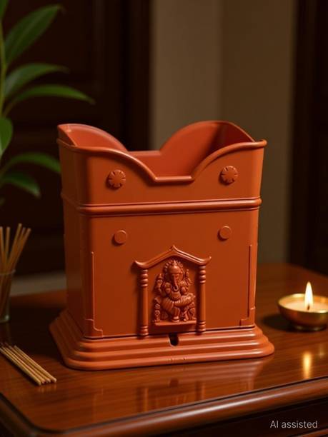 mastBus 10' inch Tulsi Pots with Tray For Home, Balcony, Garden Plant Container Set