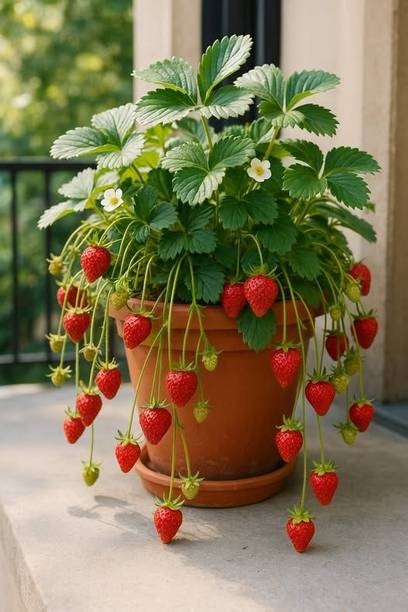 BREEZY BLOOMS Strawberry Plant