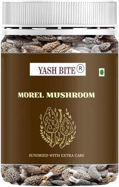 YASHBITE Morel Mushroom || Sun-Dried with Extra Care Wild Morels with Rich Aroma Seed