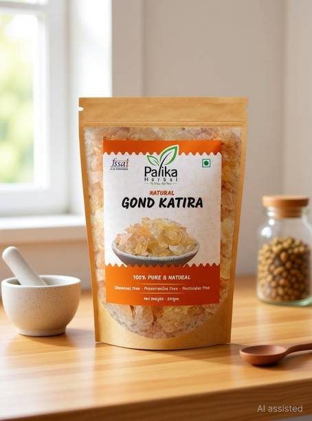 Gond Katira Pure Organic Edible Gum | Tragacanth Gum Crystals Seed