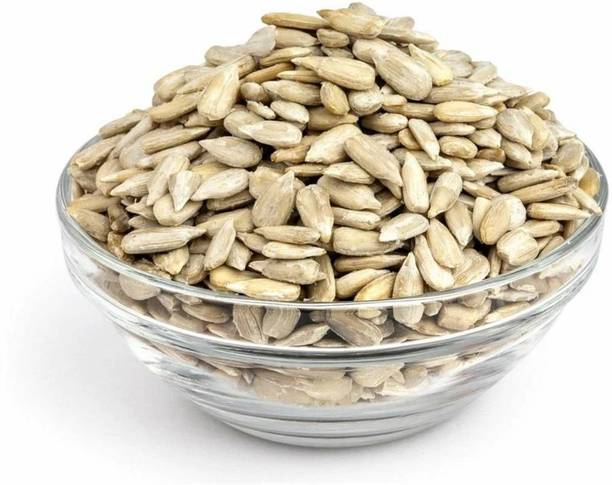 सफरोनी रॉ सनफ्लॉवर सीड्स विदाउट पील एडिबल - सूरजमुखी बीज-हेलिएंथ्स एनस सीड बीज
