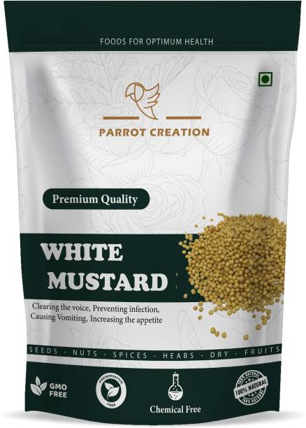 parrot creation White Mustard, Ayurvedic Herbal Madicine Seed