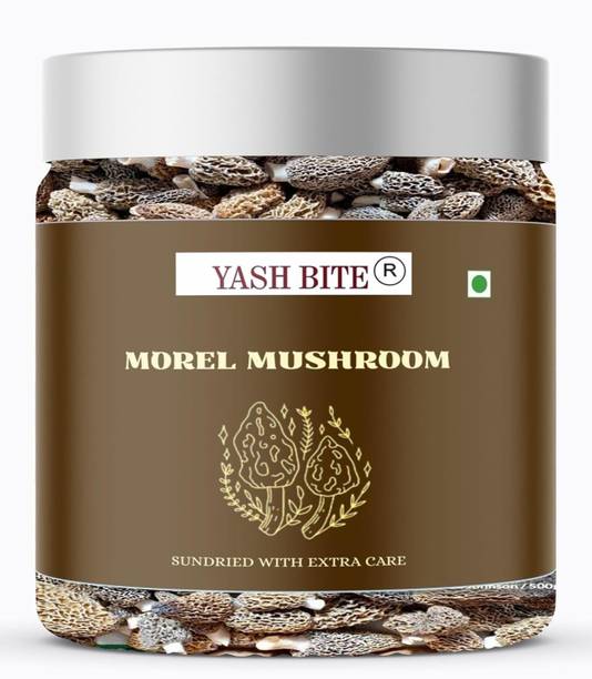 YASHBITE Morel Mushroom || Sun-Dried with Extra Care Wild Morels with Rich Aroma Seed