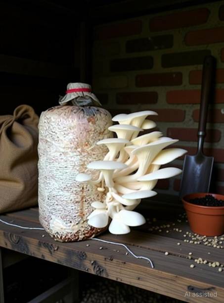 Arko Oyster Mushroom Spawn/Seeds Edible CO2 Variety Seed