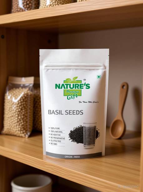Nature's Precious Gift BASIL SEEDS, SABJA SEEDS Seed