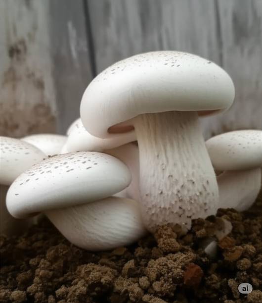 grenfel Premium Milky Mushroom Spawn (403g) | First Generation Lab-Cultured Grain Spawn Seed