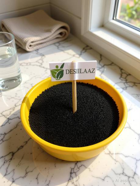 DESIILAAZ SABZA KE BEEJ / SABJA SEEDS / INDIAN CHIA SEEDS / SWEET BESIL SEEDS - 1 KG. Seed