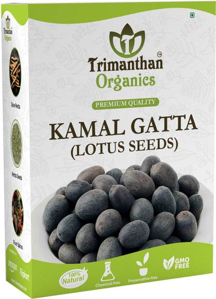 TRIMANTHAN ORGANICS Kamal Gatta Seed / Lotus Seeds / Rosary of Kamal Gatta Seed 250 gm Seed