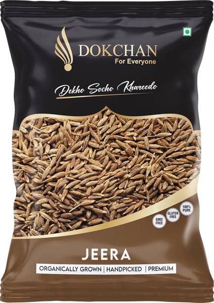 DOKCHAN organic cumin seeds (jeera) (Whole Jeera) Indian Spices Sabut Jeera