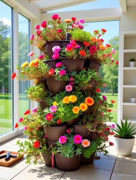 SUAA Portulaca Double Mix Flower Seed