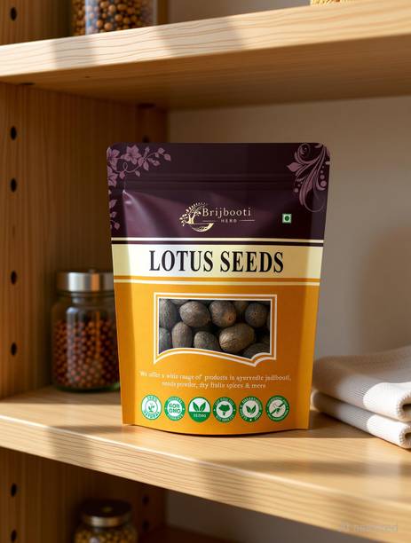 BrijBooti Kamal Seeds| Lotus Flower | Kamal Gatta |100% Germination |Seeds for Home Garden Seed