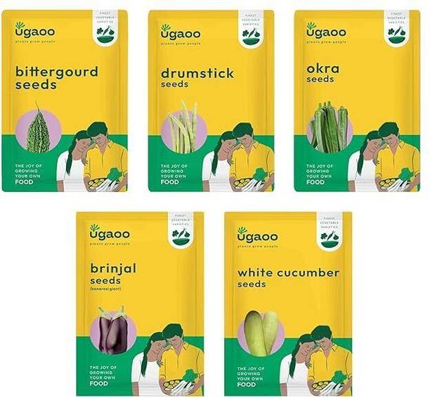 UGAOO Desi Vegetable Bundle of 5 Packet Seed