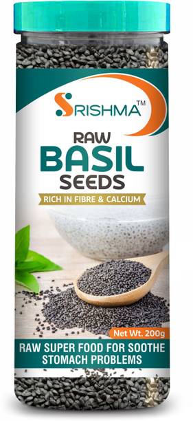 श्रीश्मां बेसिल सीड्स, सब्जा सीड्स, फालूदा, तकमरिया बीज