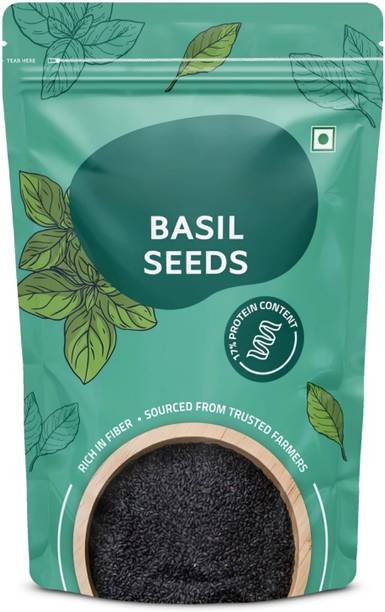 AnnieHerbs BASIL SEEDS, SABJA SEEDS, FALOODA, TUKMARIYA Seed