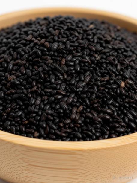 SAFRONI Tukmaria (Big) Beej - Sabja Seeds - Ocimum Basilicum Seed
