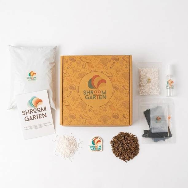 Shroom Garten Pink Oyster Mushroom Grow Kit Seed