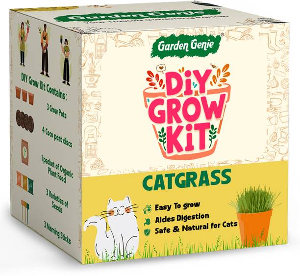 Garden Genie Cat Grass Seeds Seed