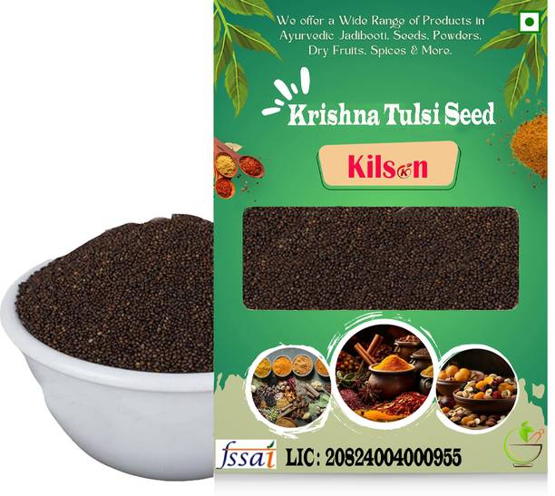 Kilson Krishna Tulsi Seeds | Shyama Tulsi Seeds | Black Tulsi Seed